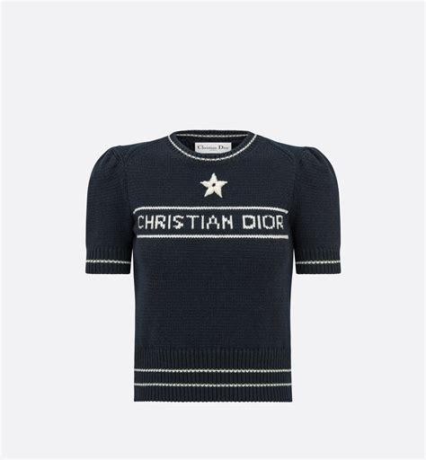 dior blue sweater|Christian Dior Short.